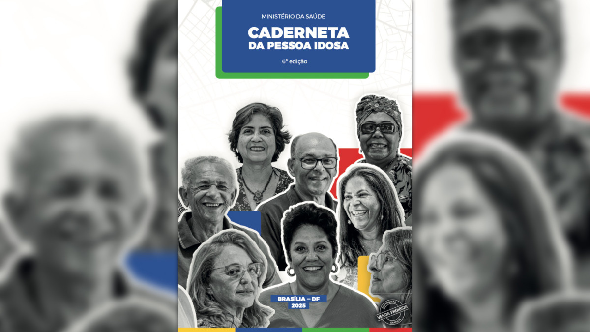 Nova edição da Caderneta da Pessoa Idosa adiciona informações sobre saúde mental, prevenção da violência, e 