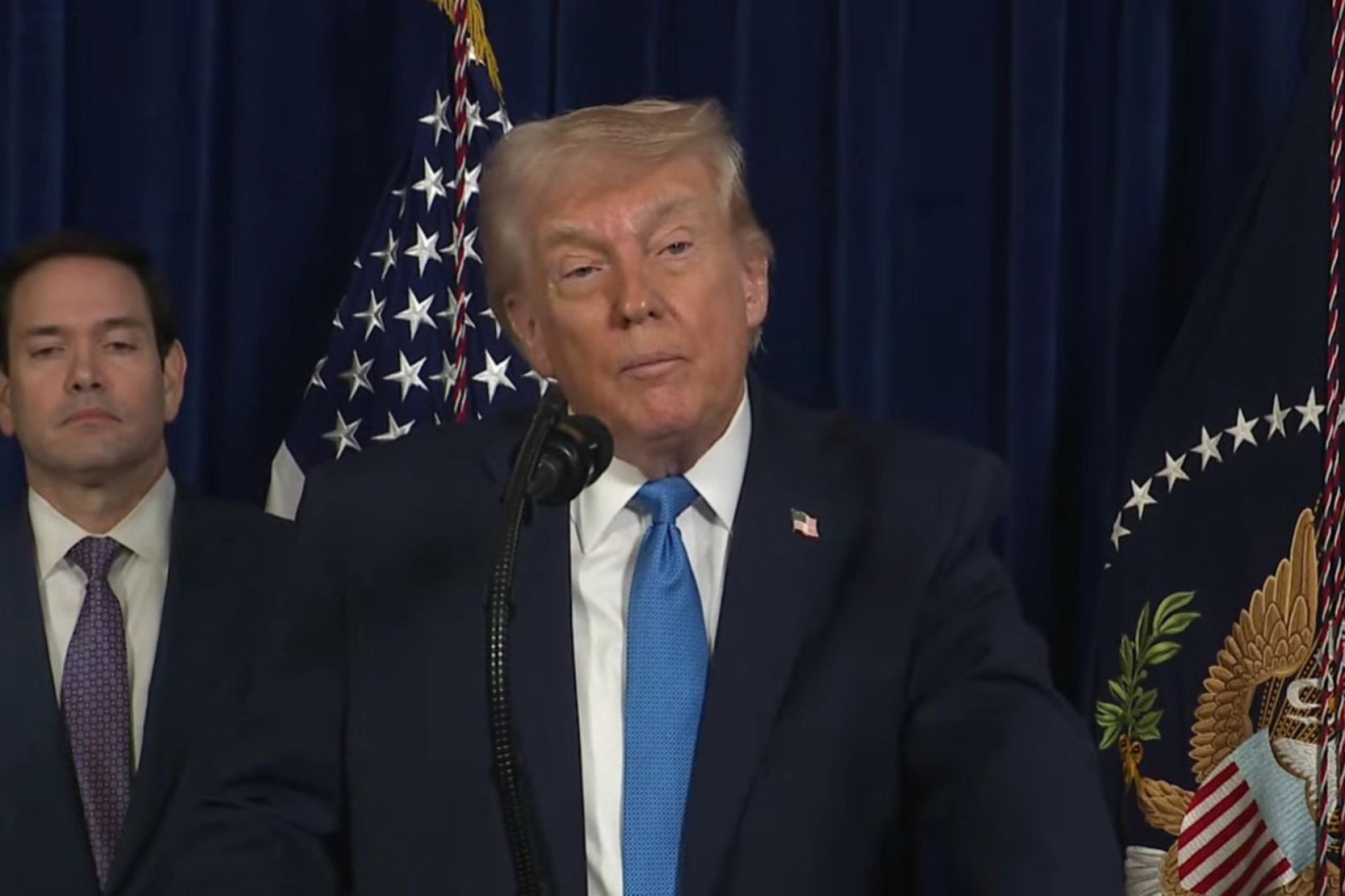 Presidente Donald Trump  (Foto: Reprodu&ccedil;&atilde;o/Youtube The White House)