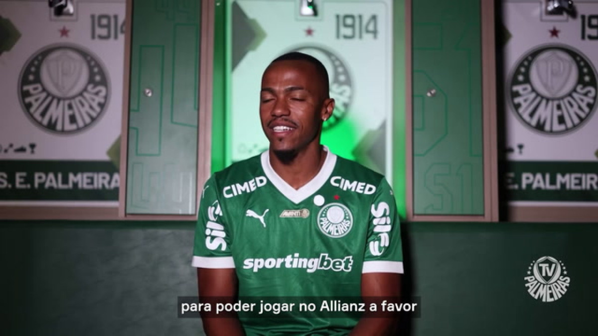 Marlon Freitas revela vontade de jogar no Allianz Parque pelo Palmeiras