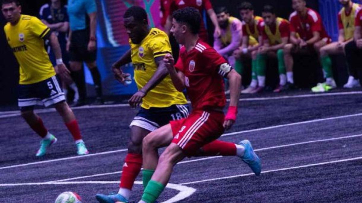 Com quatro gols de Jaadi, africanos dão o troco nos sul-americanos e estreiam com triunfo na competição