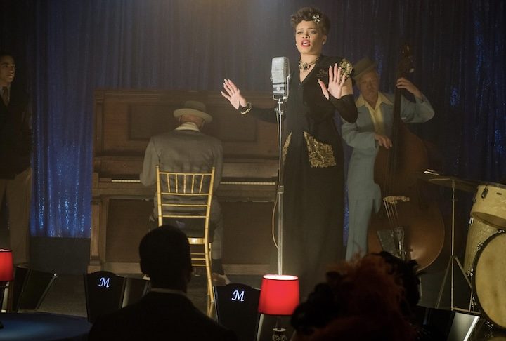 No cinema, Andra Day fez sua estreia em 2017, emprestando sua voz à personagem Sweet Tea na animação Carros 3 e atuando no drama Marshall: Igualdade e Justiça.