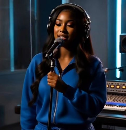 Segundo seu empresário, Romel Murphy, a solução encontrada foi dar vida a uma artista virtual para transmitir suas obras ao público.