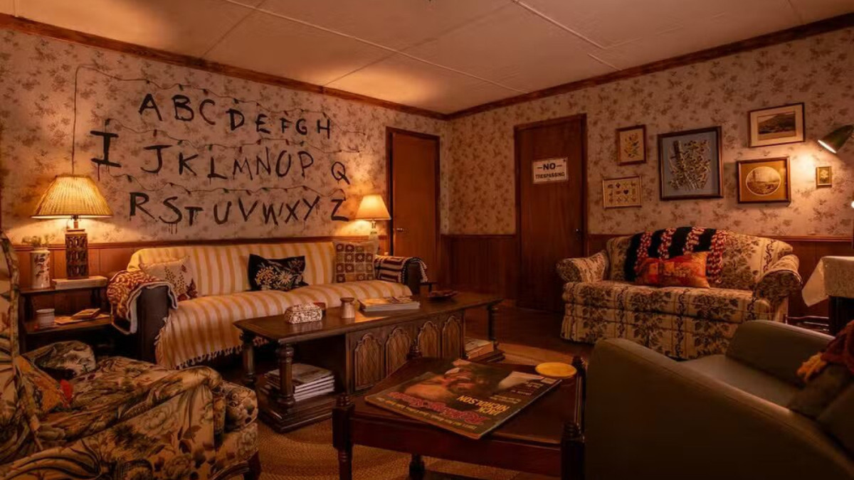 A casa serviu como loca&ccedil;&atilde;o para as grava&ccedil;&otilde;es de Stranger Things