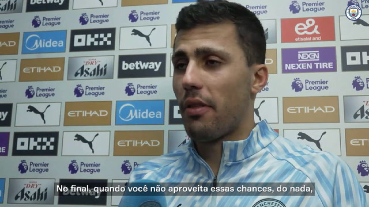 Rodri não desiste da briga pelo título apesar do empate frustrante com o Chelsea