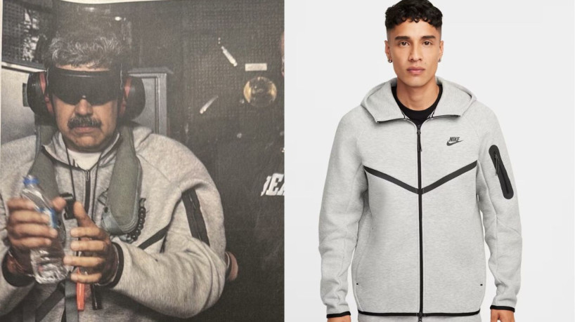 Maduro usa conjunto Nike ao ser preso e peça por c...