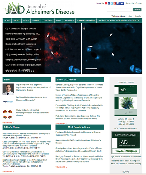 Em janeiro de 2023, um caso publicado na revista Journal of Alzheimer’s Disease teve repercussão, pois informava sobre um caso de Alzheimer num jovem de 19 anos, de identidade não revelada, em Pequim, na China. 