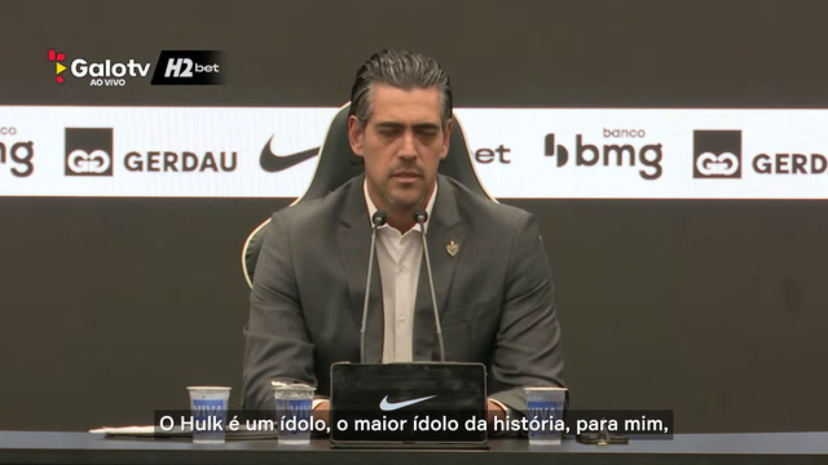 Paulo Bracks comenta situação de Hulk e revela negócio com Alan Minda