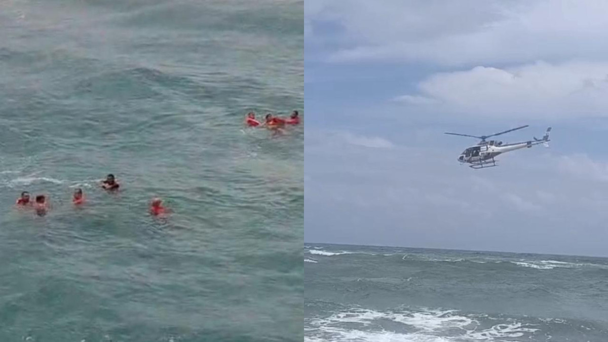 Banhistas se afogaram após banho na Praia do Cofeco, na região da Sabiaguaba no domingo, 4