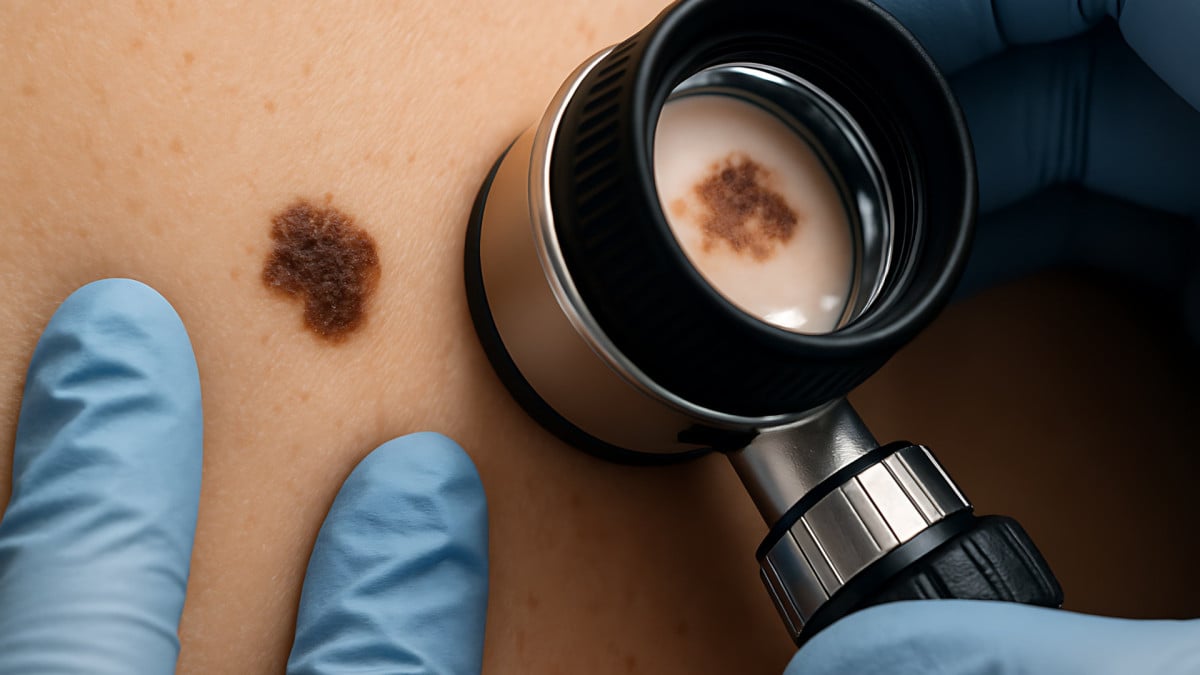 ￼O câncer de pele pode ser classificado de duas formas: câncer de pele melanoma e não melanoma