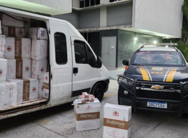 Carga foi apreendida e um homem foi preso 