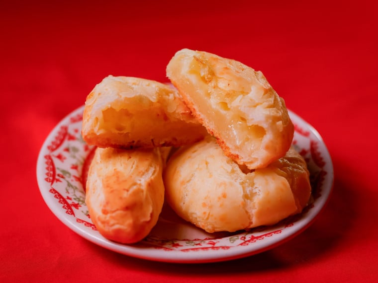 Pão de queijo produzido pela empreendedora Keila Aragão, que comercializa o produto na versão congelada