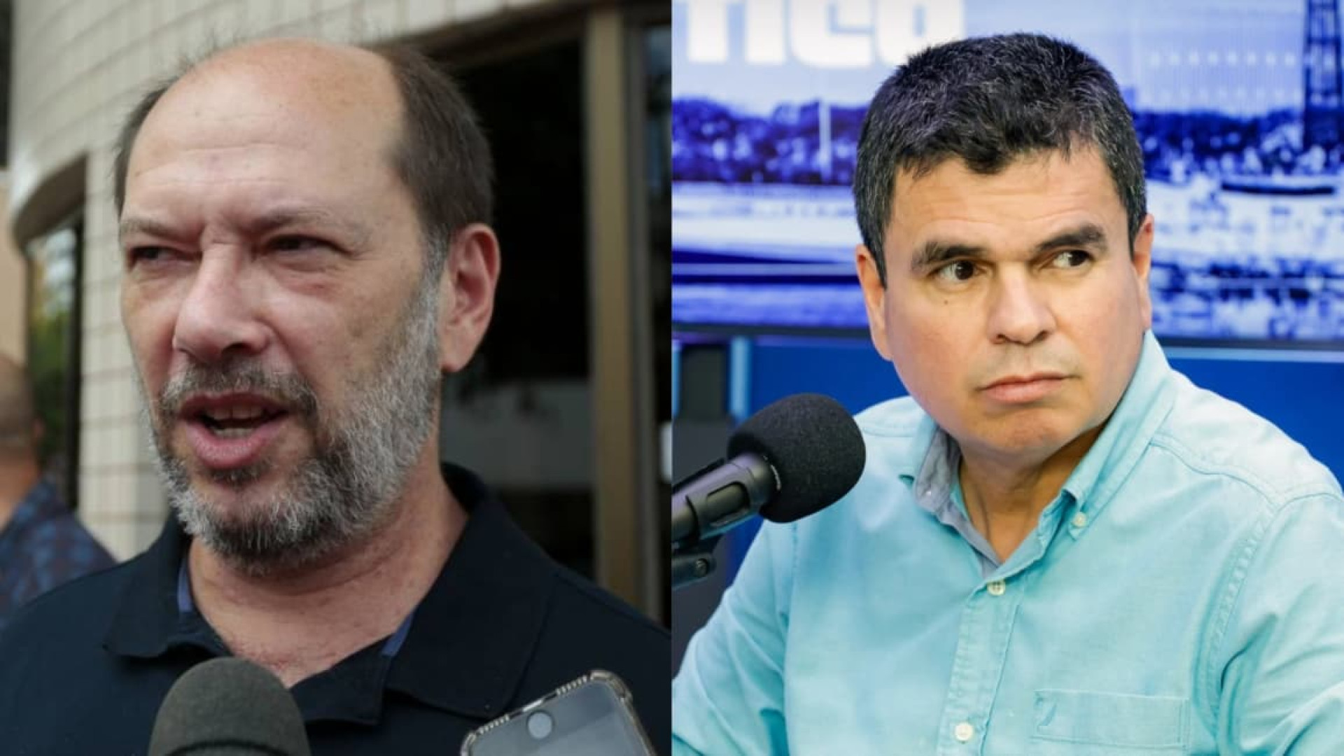 O ex-prefeito de Sobral, Ivo Gomes (PSB) e o secretário-chefe da Casa Civil, Chagas Vieira (Foto: JÚLIO CAESAR/O POVO / FCO FONTENELE/O POVO)