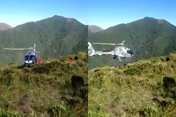 Em março de 2020, uma montanhista com pouca experiência sofreu uma lesão no joelho durante uma trilha e, por não conseguir continuar o percurso, precisou ser resgatada de helicóptero.