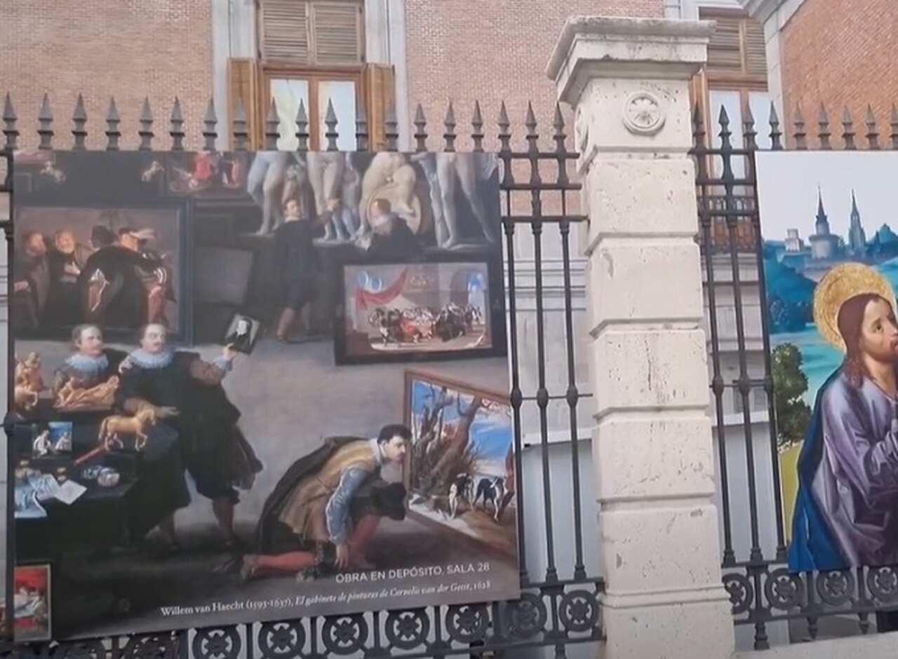 Obras de Tiziano, Rubens, Murillo e outros estão expostas nas amplas galerias do museu. Além disso, a instituição continua a realizar exposições temporárias de grande importância, complementadas por atividades educativas e culturais.
