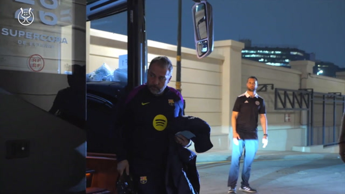 Barcelona desembarca na Arábia Saudita para a Supercopa da Espanha