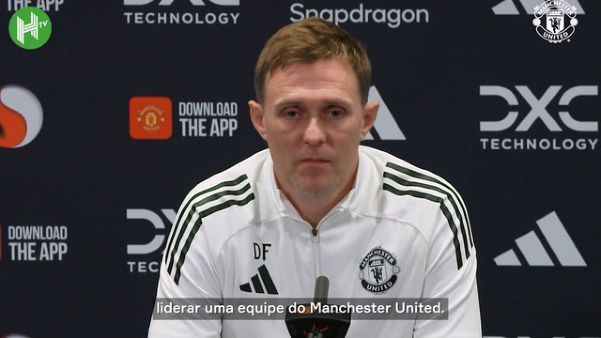 Darren Fletcher, novo técnico do Manchester United: 'É uma honra'