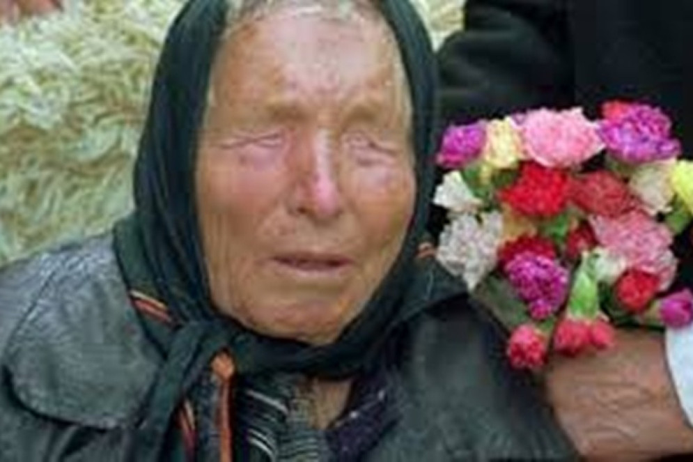 Baba Vanga foi uma m&iacute;stica e fitoterapeuta b&uacute;lgara, famosa por suas supostas habilidades de clarivid&ecirc;ncia e premoni&ccedil;&otilde;es(Foto: Reprodu&ccedil;&atilde;o / History Chanel)