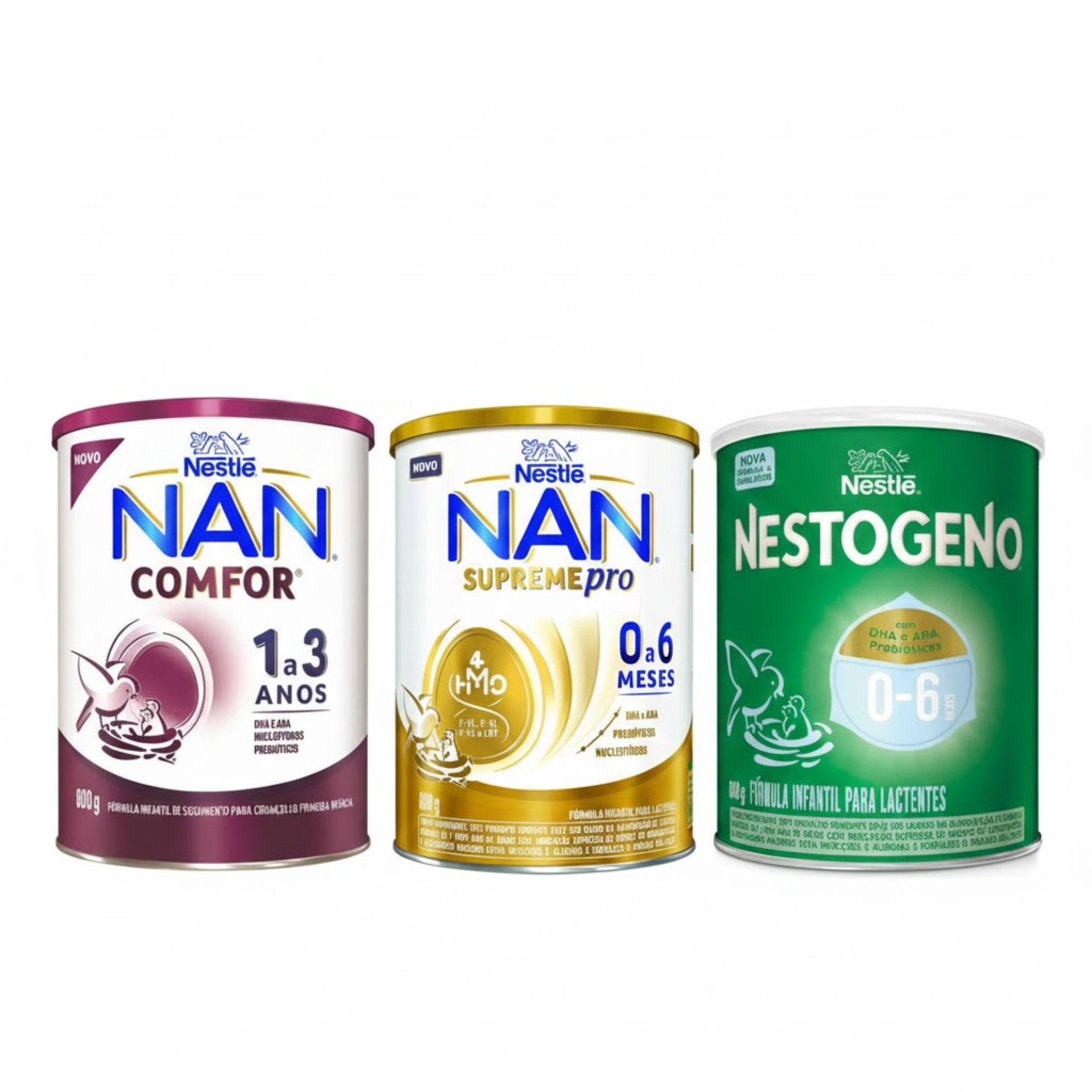 Fórmulas infantis da Nestlé são recolhidas do mercado após risco de intoxicação por bactéria (Foto: Divulgação/Nestlé)