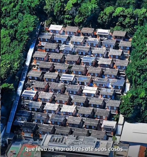 O apelido Favela de Luxo, que frequentemente viraliza nas redes sociais, nasceu do contraste visual.