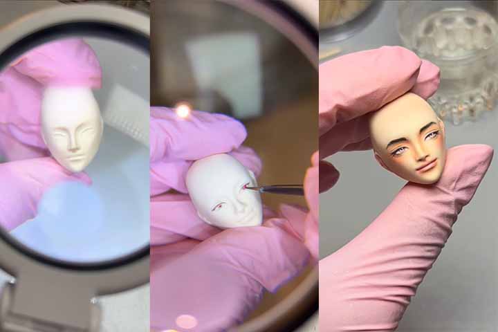 Entretanto, a massa de modelar que conhecemos hoje como biscuit ou porcelana fria é uma invenção diferente, que não requer queima em fornos de alta temperatura. 