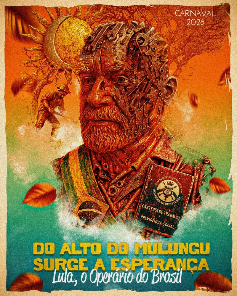 A escola terá um enredo que homenageia a trajetória do atual Presidente da República, Luiz Inácio Lula da Silva, intitulado de  Do Alto do Mulungu Surge a Esperança: Lula, o Operário do Brasil. O tema será desenvolvido pelo carnavalesco Tiago Martins.