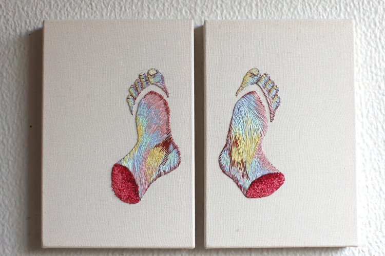 Obra de M&aacute;rio Sanders, artista pl&aacute;stico cearense