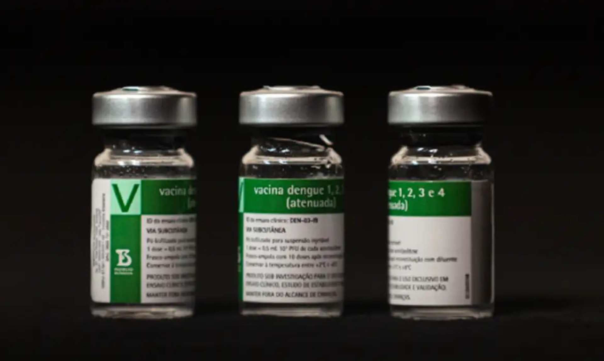 Estarão disponíveis duas tipos de vacinas contra a dengue, uma para crianças e adolescentes de 10 a 14 anos. Já a outra é destinada a pessoas de 15 a 59 anos
 (Foto: Instituto Butantan/Divulgação)