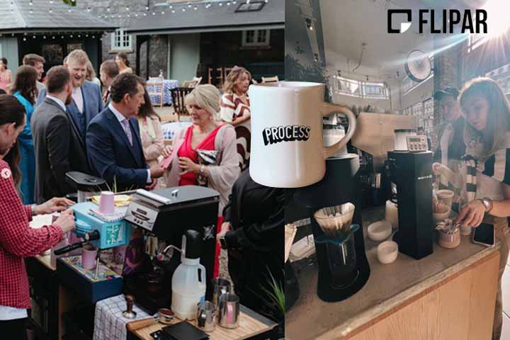 A marca Process Coffee, com sede em Belfast, envolve seus grãos de café em caixas que lembram fitas VHS, por exemplo. Seu fundador, Ben Hamilton, queria combinar seus interesses por café e skate, ao mesmo tempo em que criava um produto que evocasse de forma divertida a história da cultura pop.