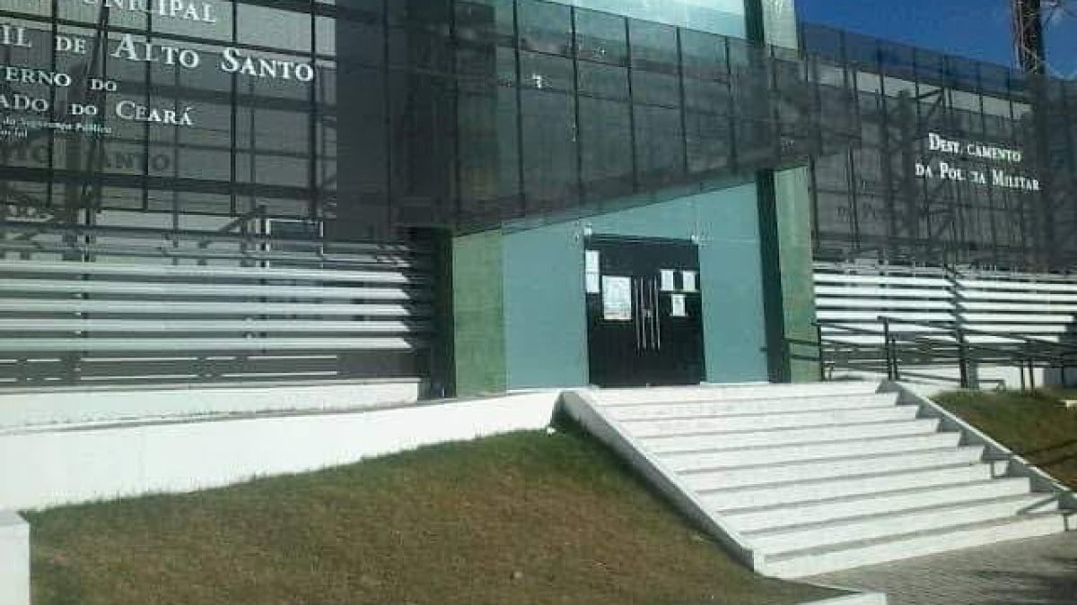 Delegacia do município de Alto Santo, no Ceará 