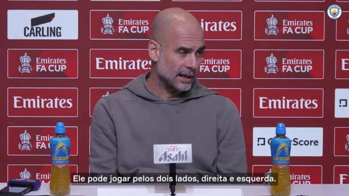 Guardiola exalta velocidade e versatilidade de Semenyo