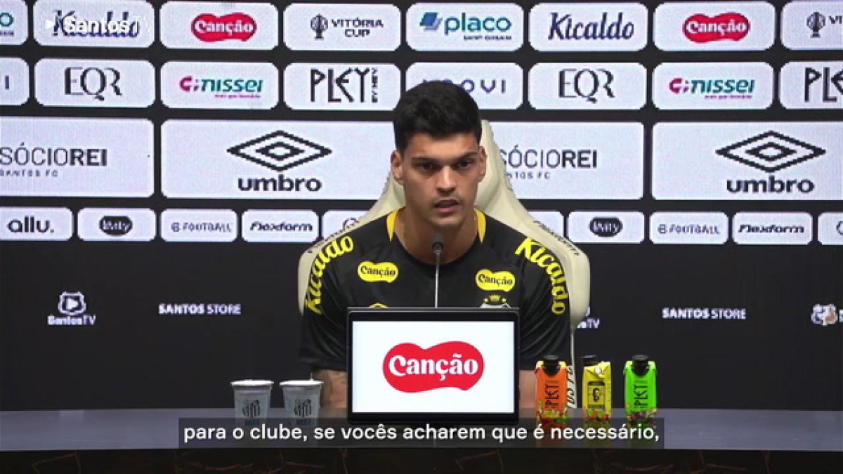 Brazão comenta interesse de outros clubes e diz querer fazer história no Santos