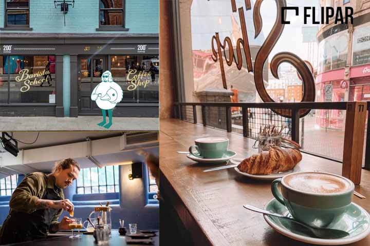 No Reino Unido, começou uma busca, que levou três homens a ficarem sozinhos no canto de uma garagem (com uma torradeira de café). Em 2012, criaram o 200 Degrees Coffee. Esse foi o começo e agora existem vinte cafeterias 200 Degrees e sete escolas de baristas no Reino Unido, bem como centenas de clientes atacadistas e empresariais.