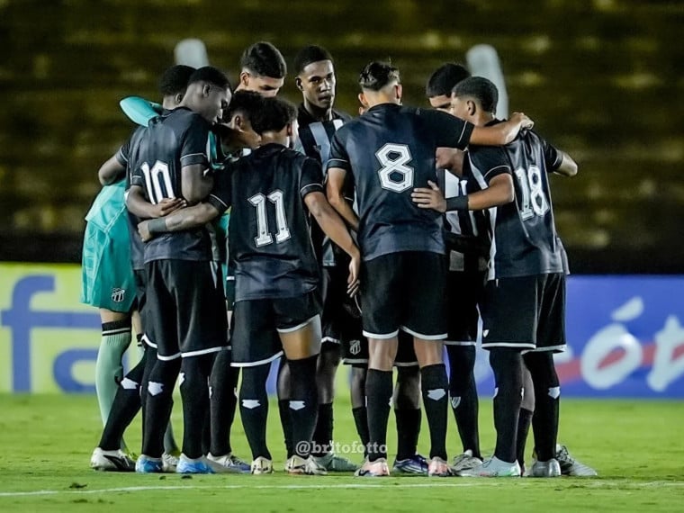 Cear&aacute; superou o Gr&ecirc;mio Prudente na terceira fase da Copinha. 
