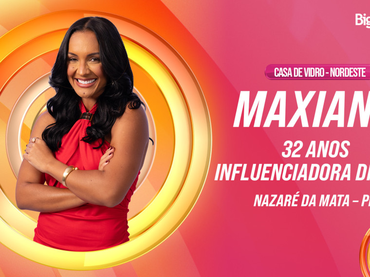 A pernambucana Maxiane é uma das participantes da Casa de Vidro Nordeste do BBB 26