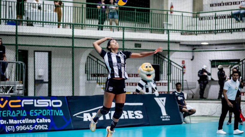 Ceará entra em quadra neste domingo, 11, para encarar o Pinhalense.  