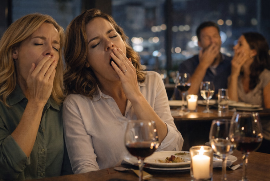 O chamado bocejo contagioso ocorre quando bocejamos ao ver, ouvir ou até ler sobre alguém bocejando. Nem todo mundo é igualmente suscetível a isso.