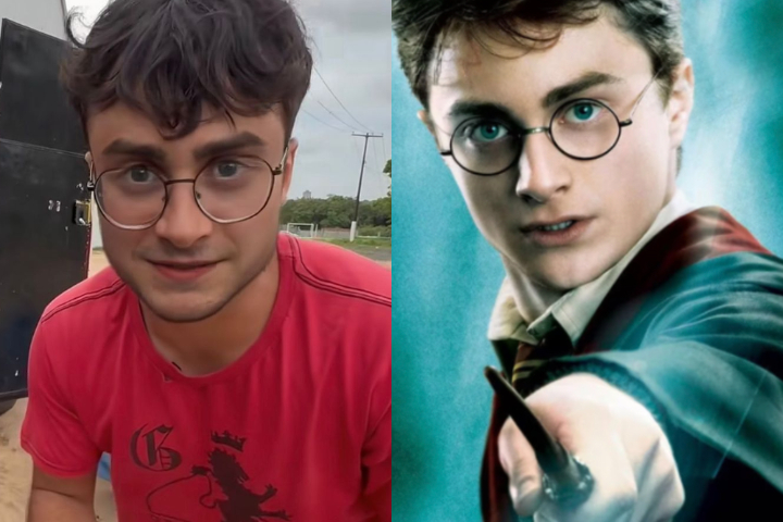 “Espero que seja você a fazer a série do Harry Potter, pq tu parece mais o Harry do que o próprio Harry”, já comentou um. 