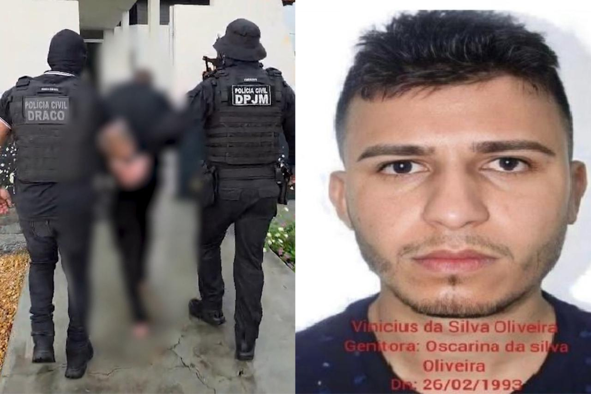 Vinícius da Silva Oliveira, conhecido como 