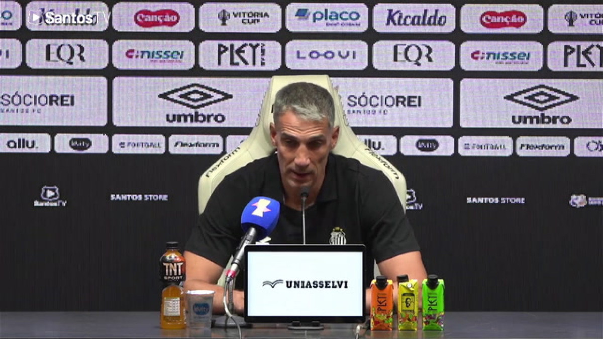 Vojvoda avalia virada e elogia Gabigol na estreia do Santos no Paulistão