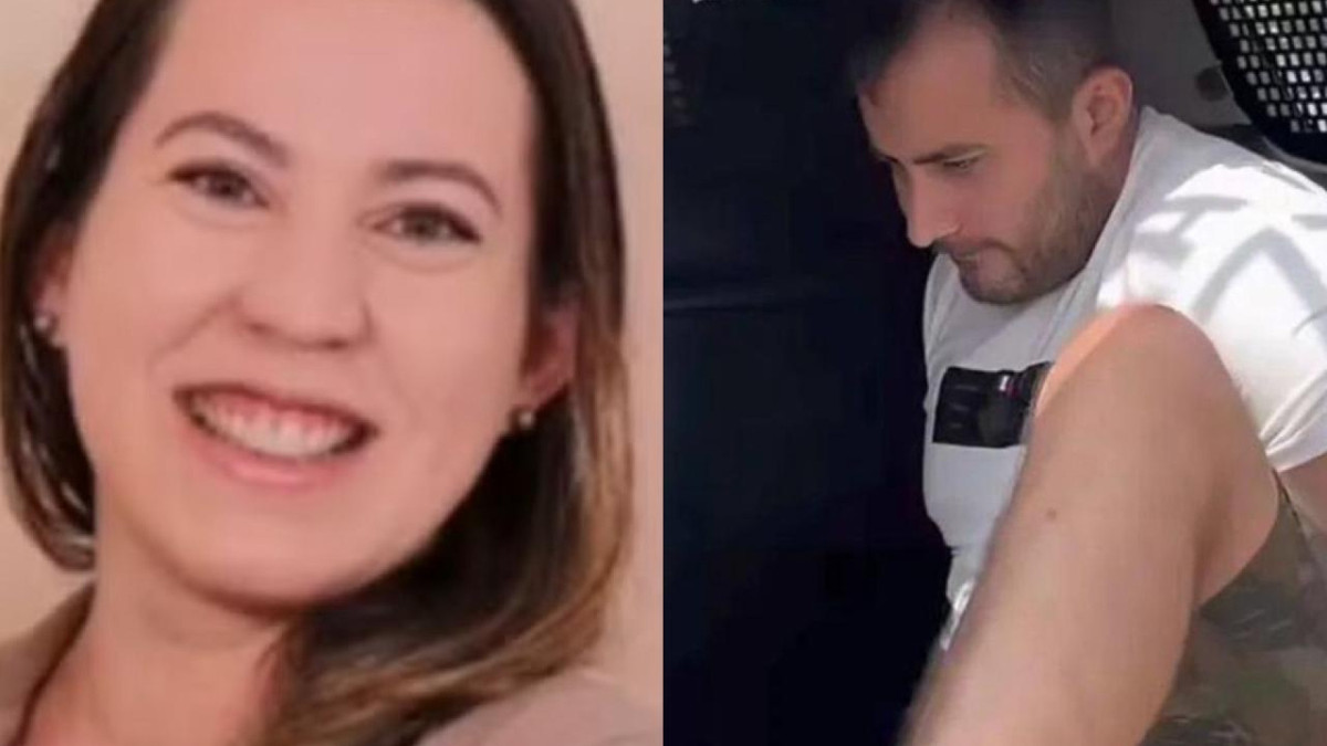 Karine Gonçalves Luciano Barros, 39, foi morta a tiros pelo ex Diego Almeida Castro