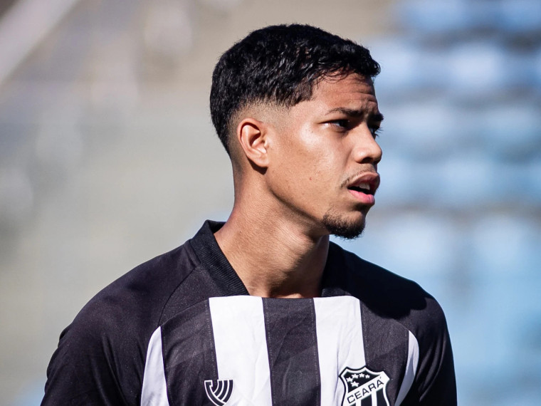 Giulio, atacante do Ceará, é destaque da categoria sub-20