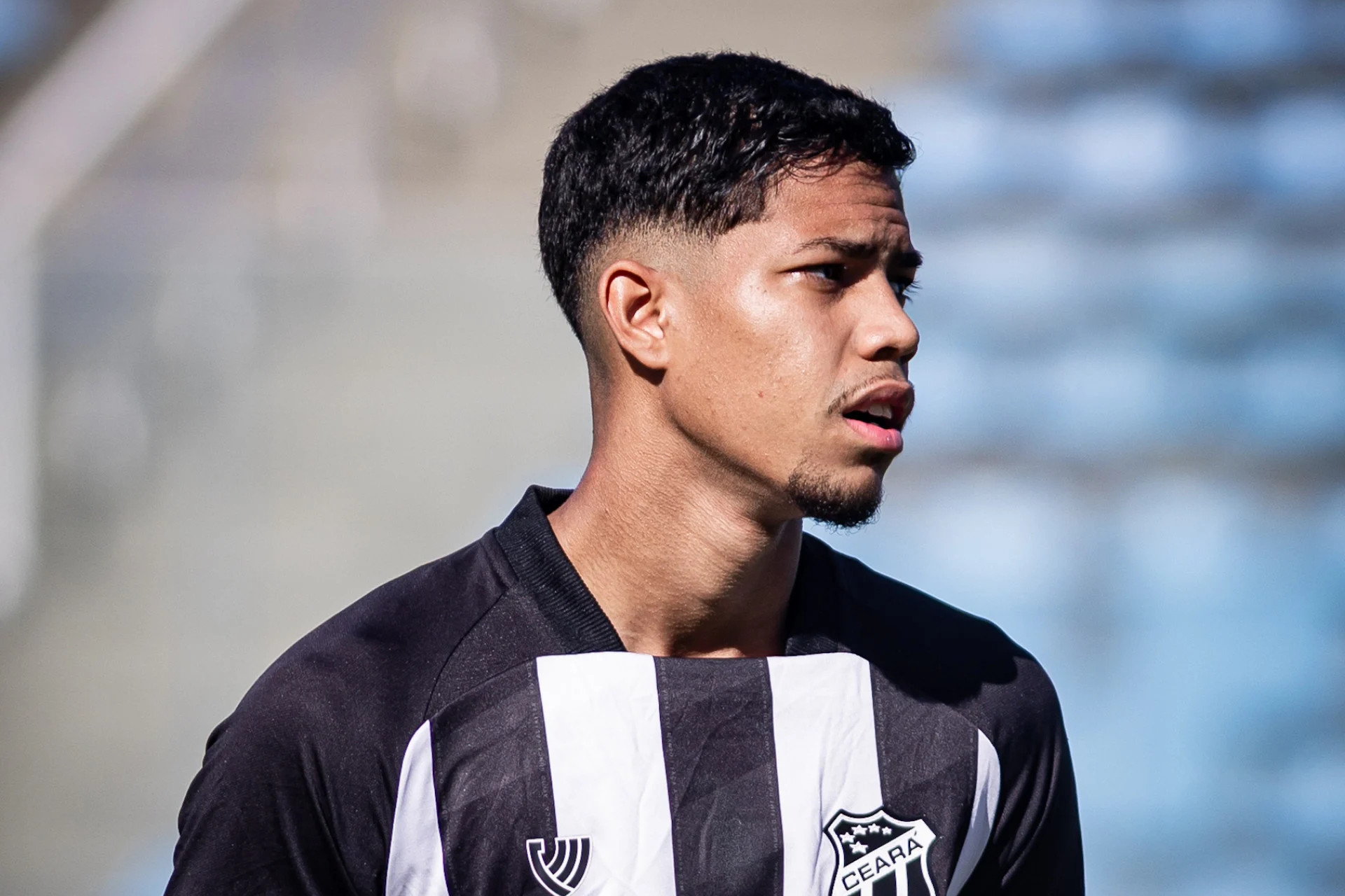 Giulio, atacante do Ceará, é destaque da categoria sub-20 (Foto: Gabriel Silva / Ceará SC)