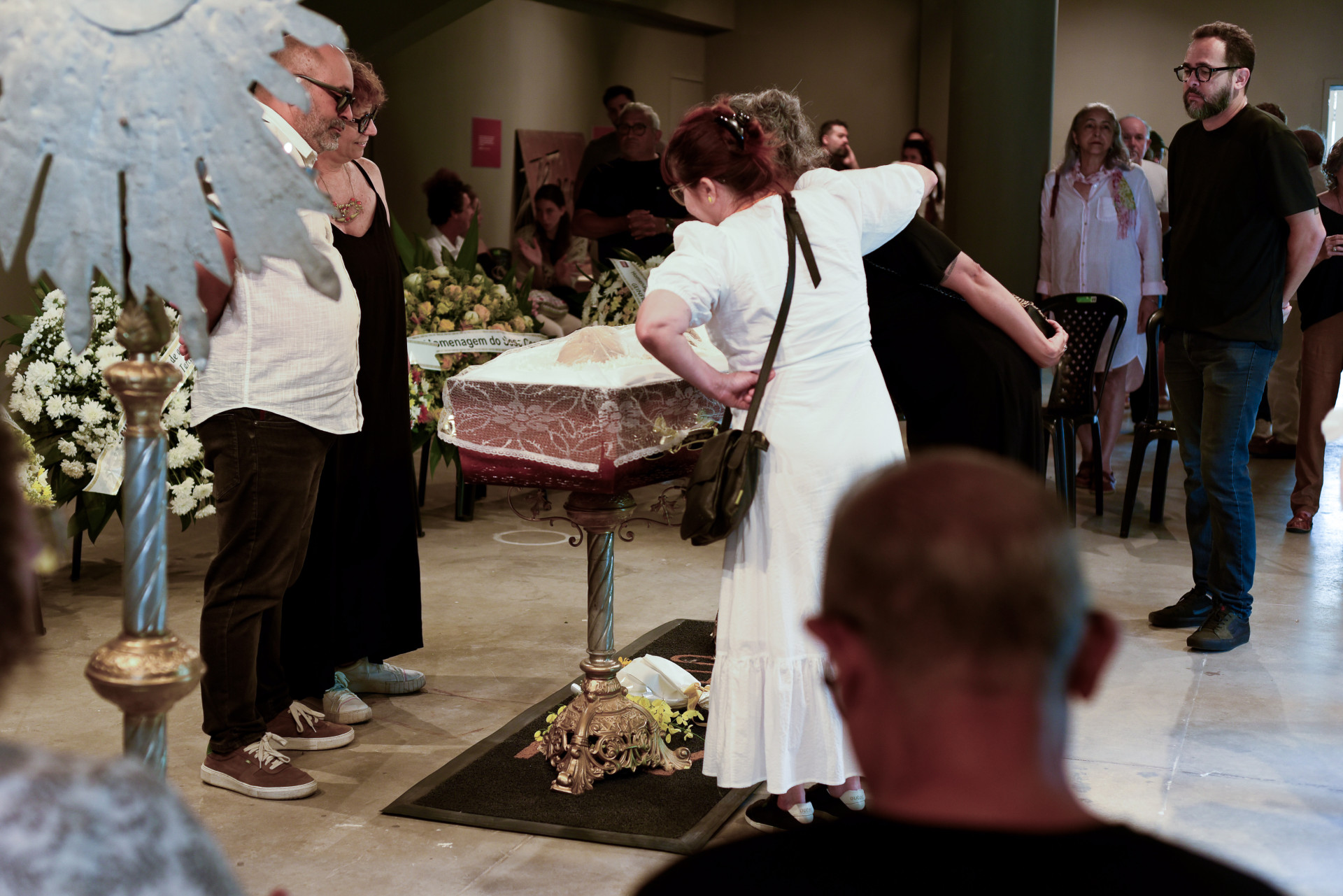 Vel&oacute;rio de Z&eacute; Tarc&iacute;sio reuniu amigos, familiares, artistas e autoridades na Multigaleria do Centro Drag&atilde;o do Mar de Arte e Cultura