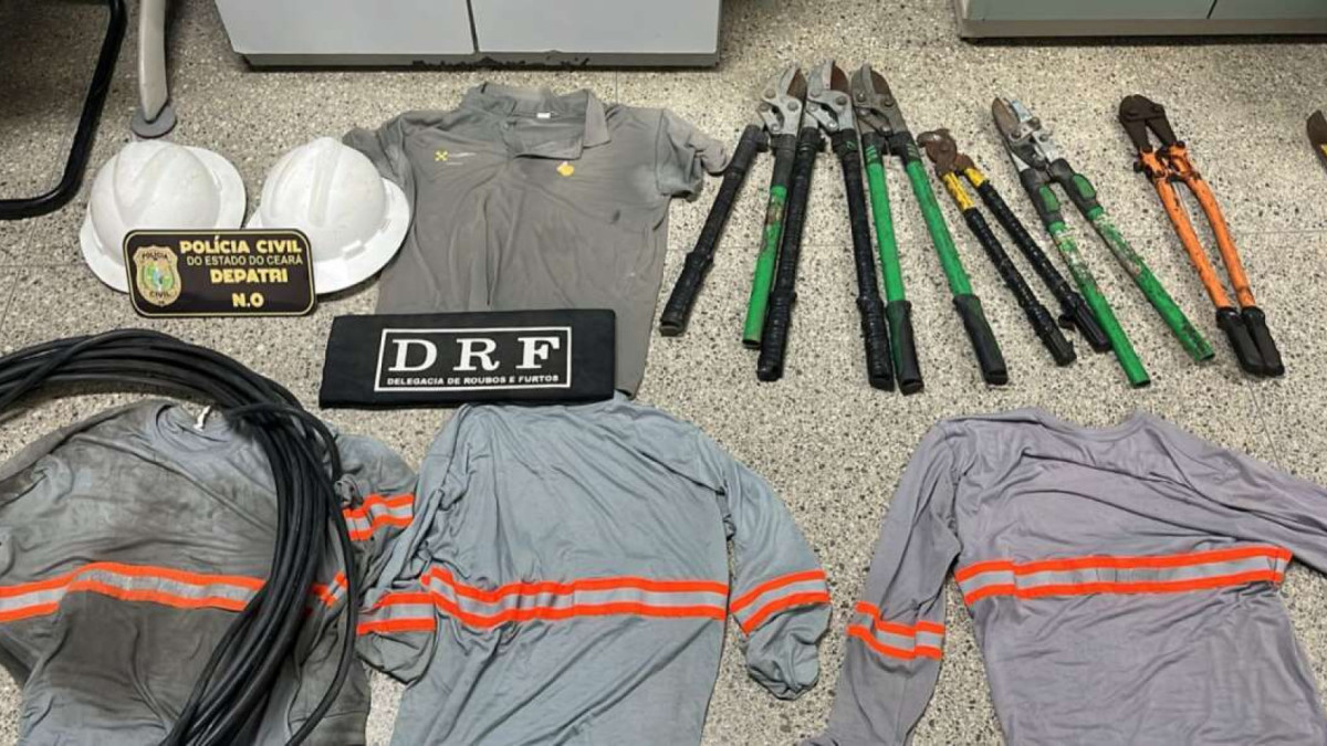 Dez pessoas foram presas acusadas de estelionato, roubo qualificado, porte ilegal de arma de fogo e associação criminosa