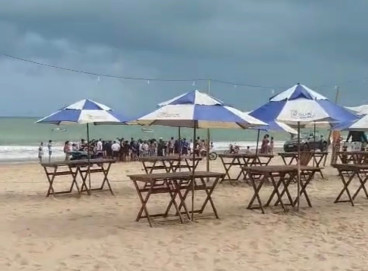 Afogamento aconteceu na praia de Icaraí de Amontada neste domingo, 11 