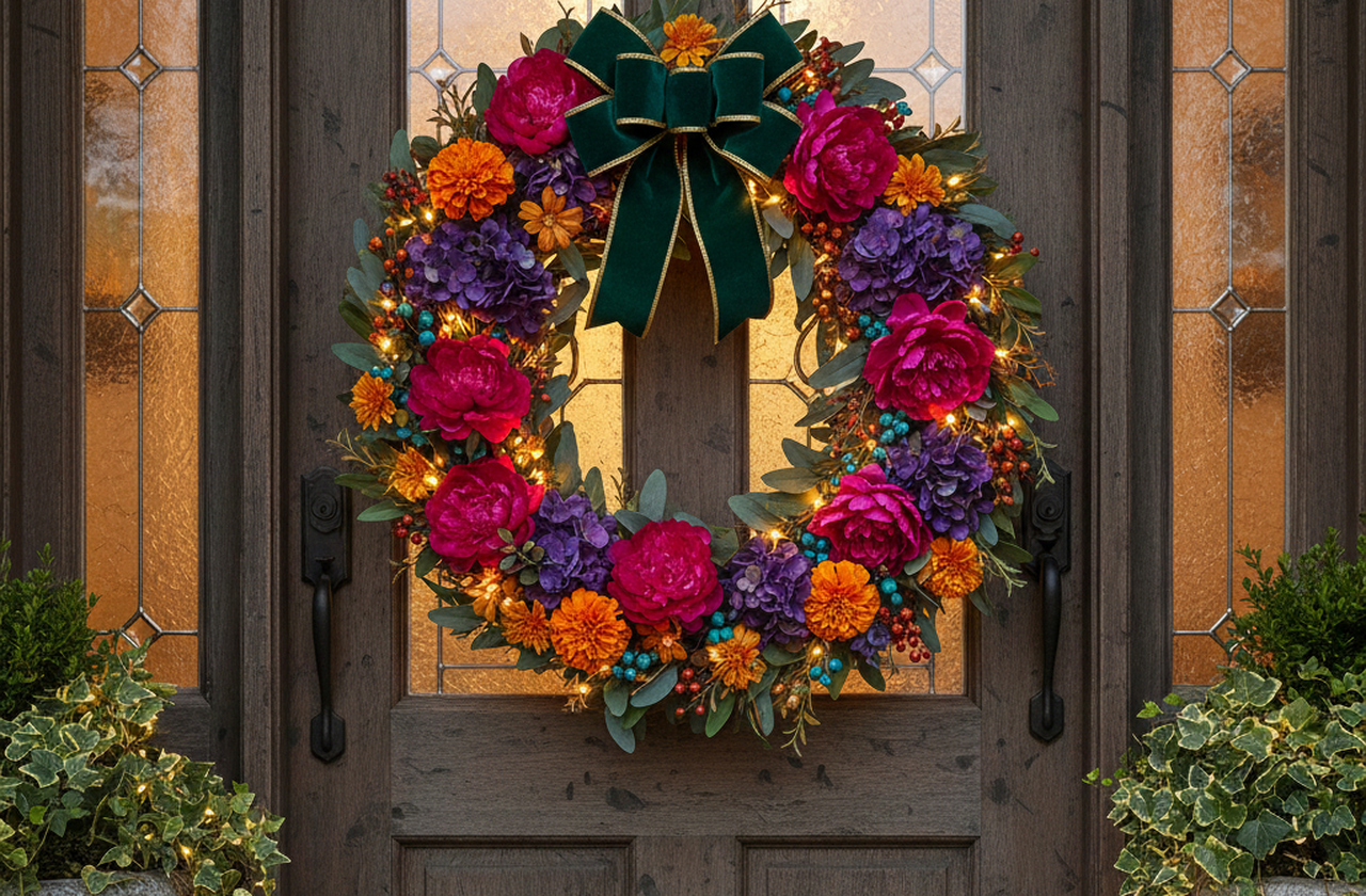 As guirlandas são símbolos universais de acolhimento e celebração, penduradas em portas ou usadas em cerimônias para marcar momentos especiais. Sua força visual e simbólica atravessa culturas e épocas. Do mundo antigo às tradições cristãs e natalinas, se tornaram ícones de boas-vindas e alegria. 