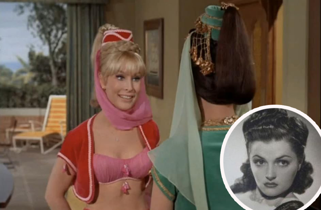 A atriz Evelyn Moriaty também atuou como Jeannie em algumas situações, mostrando como a produção explorava alternativas criativas para manter o ritmo da série. Suas aparições ocorreram as cenas em que Barbara Eden contracenava consigo mesma. A dublê também era a stand-in de Marilyn Monroe.


