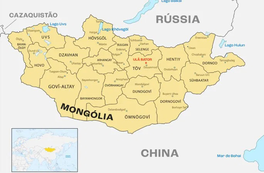 A Mongólia é um país soberano localizado entre a Rússia e a China, reconhecido internacionalmente desde o início do século 20. Com uma longa tradição nômade, preserva costumes ancestrais e mantém sua própria moeda, governo e representação nas Nações Unidas. É considerada uma das nações menos populosas do planeta, mas com grande relevância cultural e histórica.