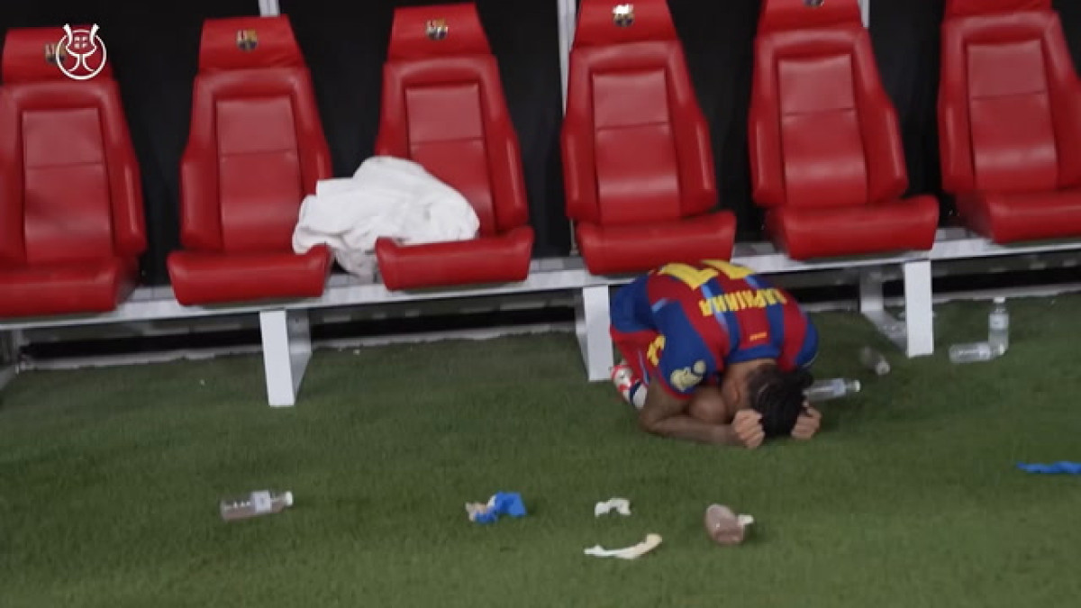 Bastidores: Barcelona comemora o título da Supercopa da Espanha 2026