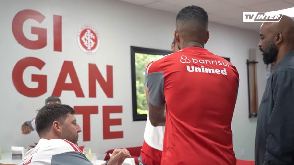 O primeiro dia de Paulinho no Inter